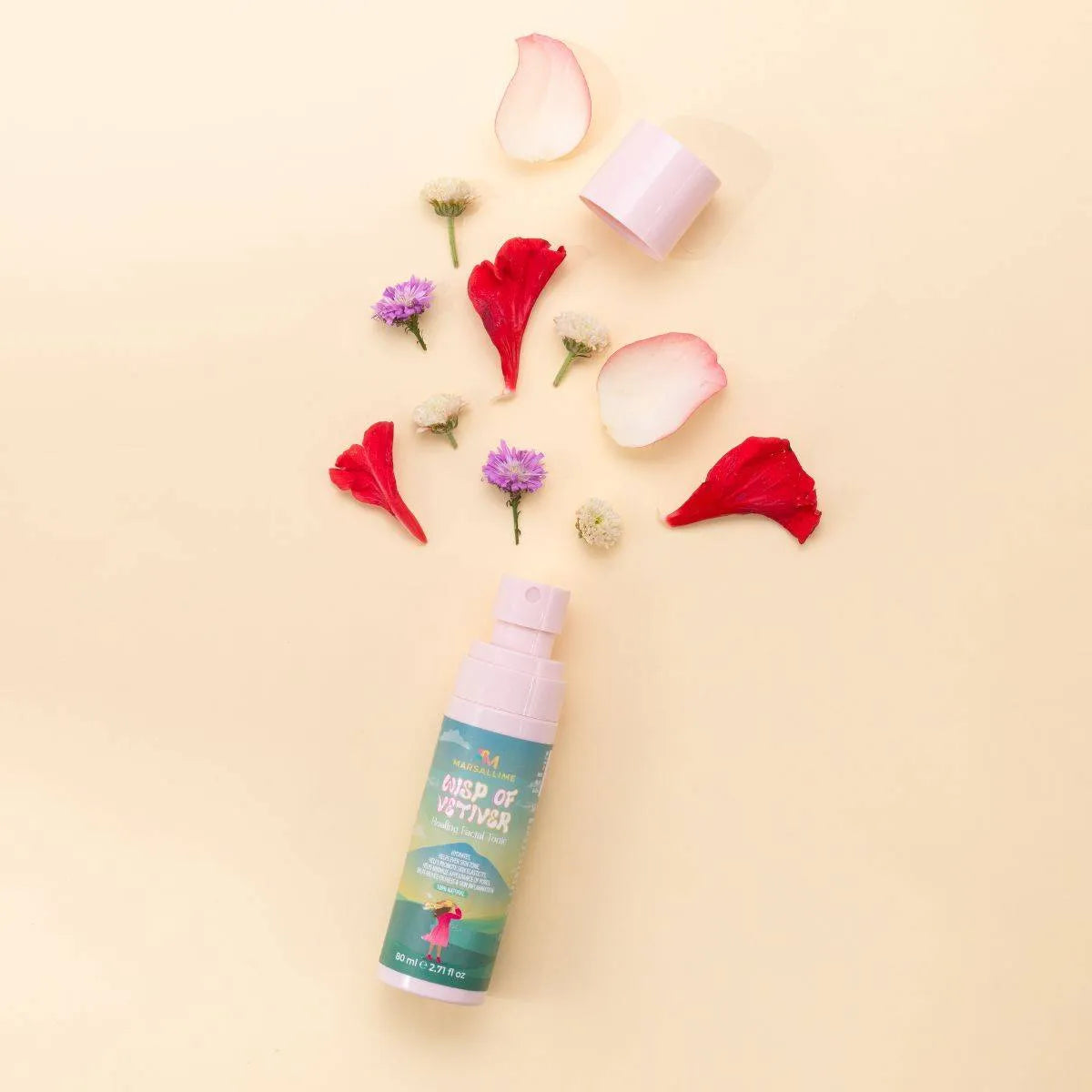 Natural  ingredients | flowers | grass | face mist