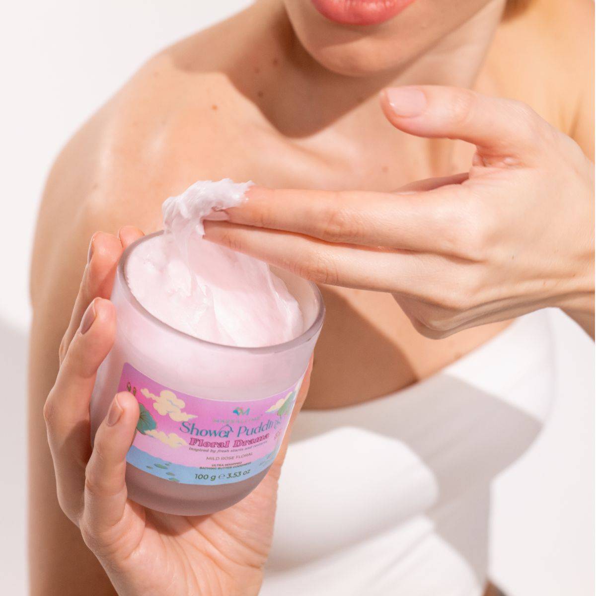 Floral Drama- Shower Pudding 3