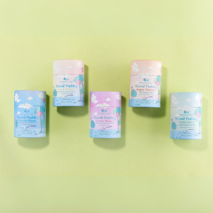 Can’t get Enough: Set of all 5 Shower Pudding Body Washes