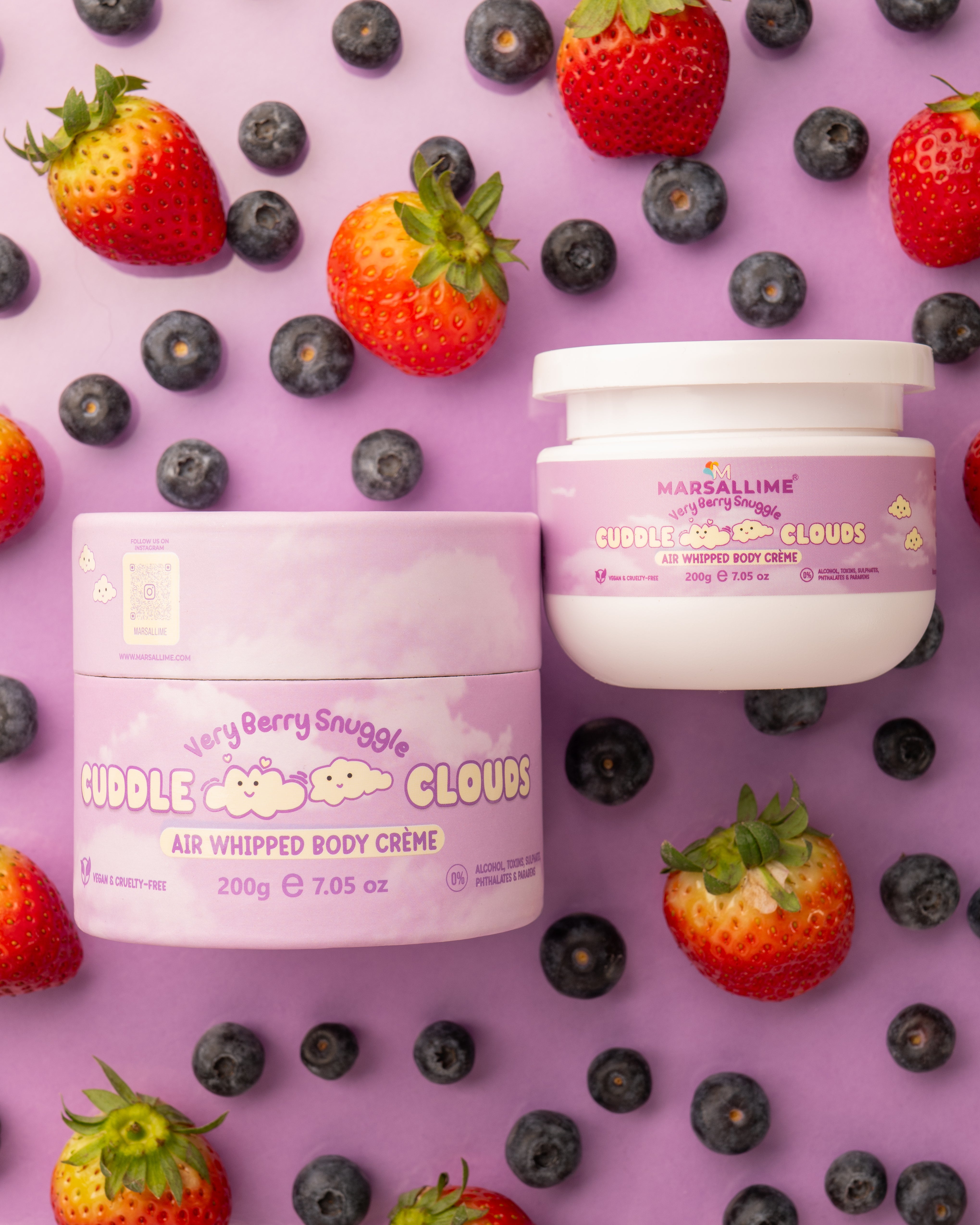 Cuddle Clouds Body Crème: Very Berry Snuggle