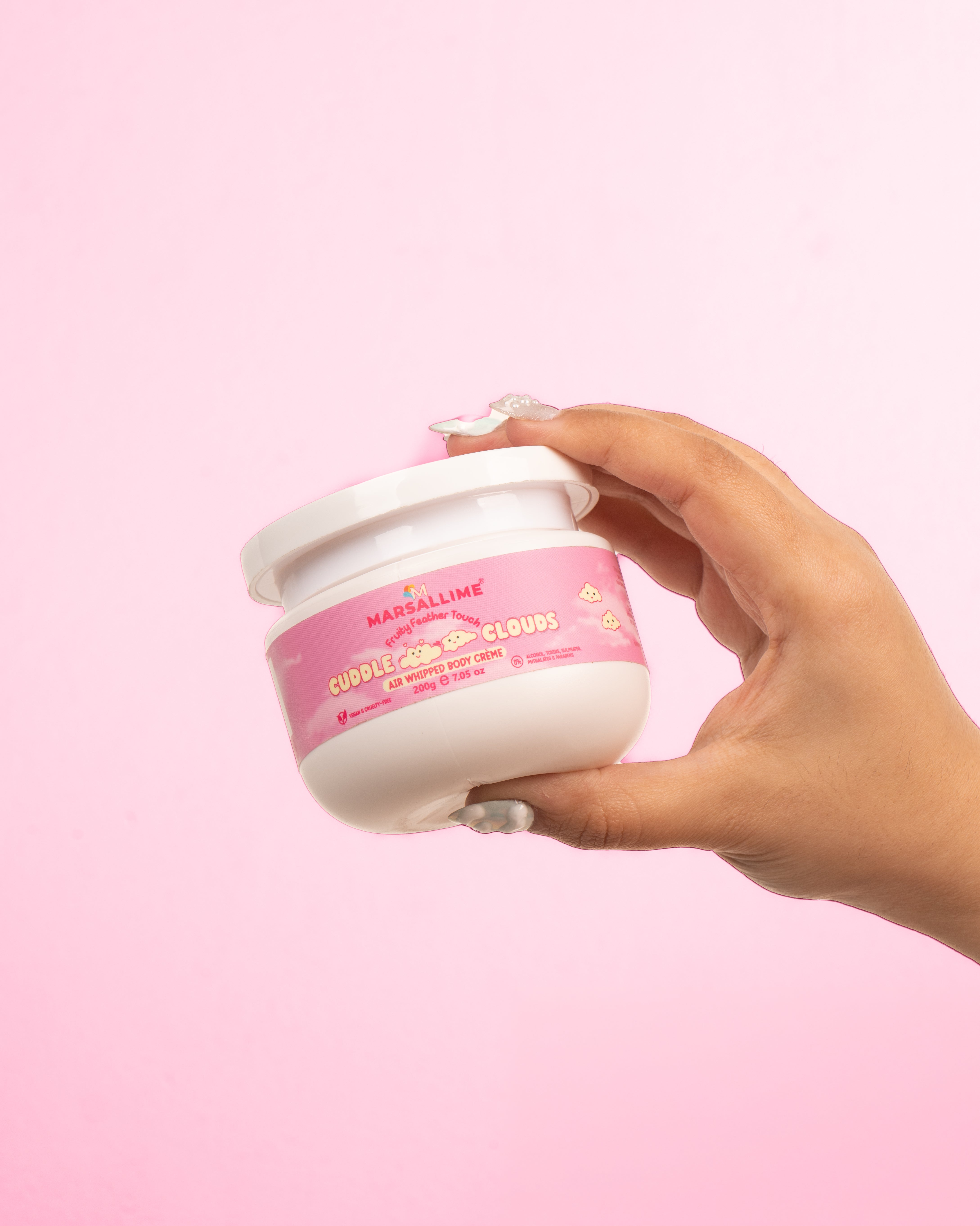 Cuddle Clouds Body Crème: Fruity Feather Touch