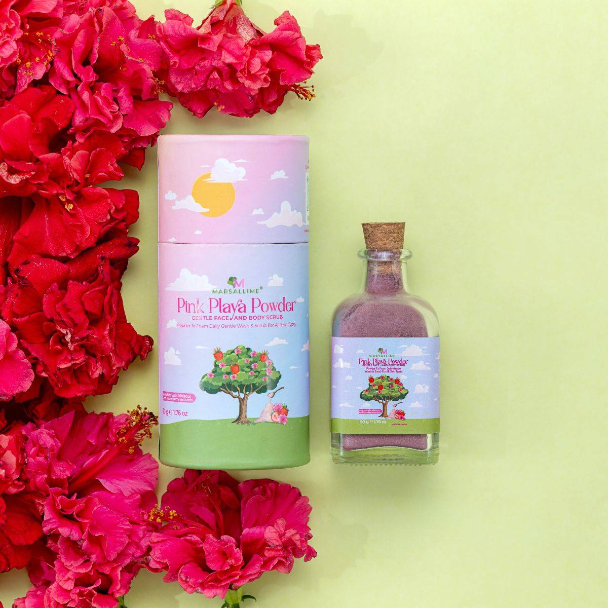 Pink Playa Powder- Face and Body Scrub3