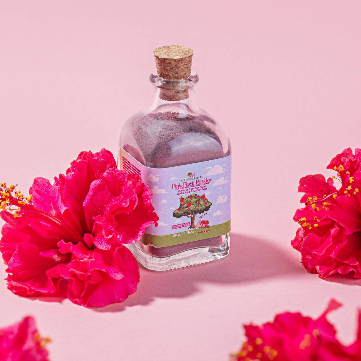 Pink Playa Powder- Face and Body Scrub 7