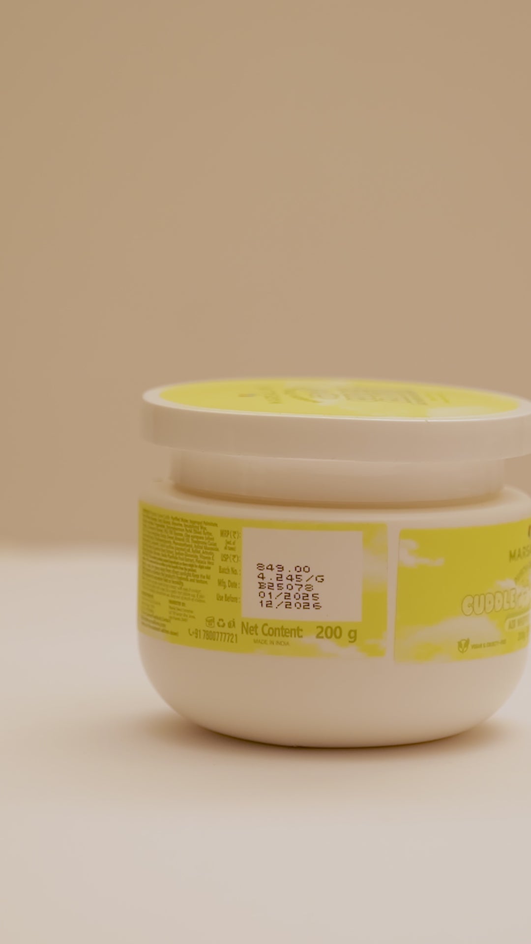 Cuddle Clouds Body Crème: Pistachio Crème Cuddle